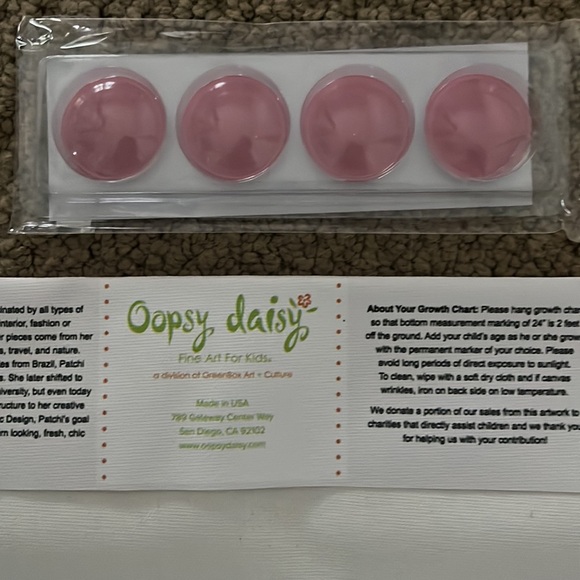 Oopsy Daisy Growth Chart - Picture 5 of 6